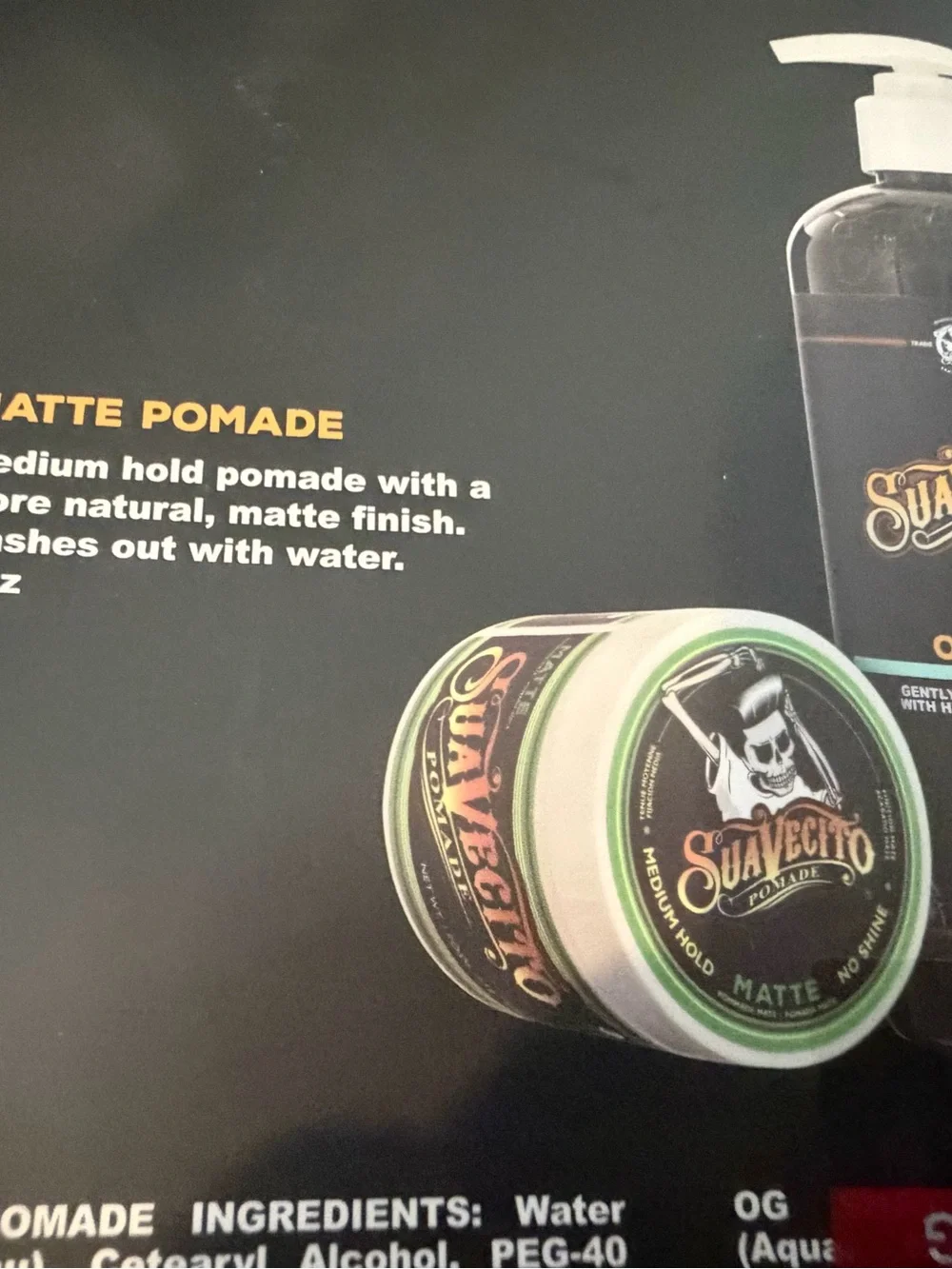 Suavecito gift set suavecito pomade pomade shampoo & conditioner brand new